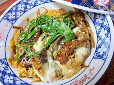 鰻とごぼうの黄金コンビ♪　「うなぎ柳川丼」